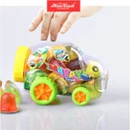 미니에서 미니 모듬된 과일 젤리 아이 들을 위한 자동차 사탕